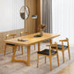 Solid Wood Dining Table Pine Wood Rectangle Table with Double Pedestal Base Natural 70.9"L x 31.5"W x 29.5"H Without Chairs Clearhalo ' dining_table' 'Dining Tables & Seating' 'Dining Tables' 'furn' 'furn_dining_table' 'Furniture' 'furniture_dining_table' 'Kitchen & Dining Furniture' 'kitchen&dining_furn' 'kitchen' 'kitchen_dining_table' 4501703