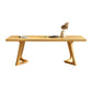 Solid Wood Dining Table Pine Wood Rectangle Table with Double Pedestal Base Natural Without Chairs Clearhalo ' dining_table' 'Dining Tables & Seating' 'Dining Tables' 'furn' 'furn_dining_table' 'Furniture' 'furniture_dining_table' 'Kitchen & Dining Furniture' 'kitchen&dining_furn' 'kitchen' 'kitchen_dining_table' 4501704