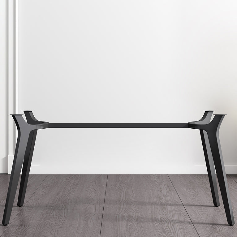 Rectangle Shape Industrial Style Table Sintered Stone Fixed Table for Home Use Clearhalo ' dining_table' 'Dining Tables & Seating' 'Dining Tables' 'furn' 'furn_dining_table' 'Furniture' 'furniture_dining_table' 'Kitchen & Dining Furniture' 'kitchen&dining_furn' 'kitchen' 'kitchen_dining_table' 4501748