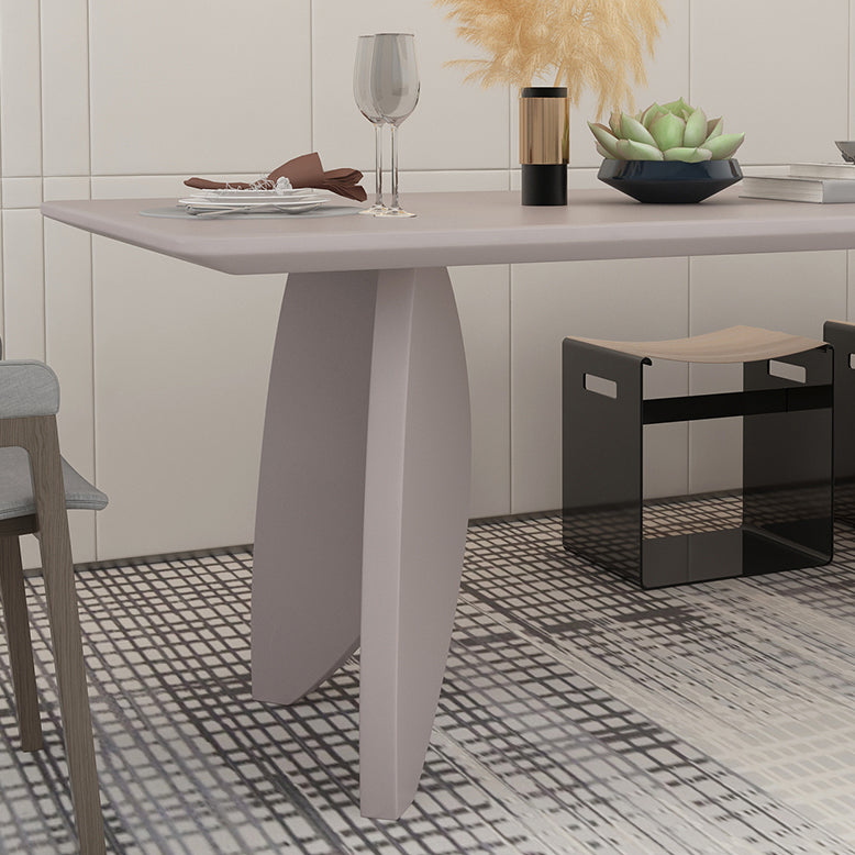 Modern Solid Wood Table for Restaurant Rectangle Dining Table with 4 Legs Clearhalo ' dining_table' 'Dining Tables & Seating' 'Dining Tables' 'furn' 'furn_dining_table' 'Furniture' 'furniture_dining_table' 'Kitchen & Dining Furniture' 'kitchen&dining_furn' 'kitchen' 'kitchen_dining_table' 4501777