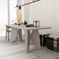 Modern Solid Wood Table for Restaurant Rectangle Dining Table with 4 Legs Clearhalo ' dining_table' 'Dining Tables & Seating' 'Dining Tables' 'furn' 'furn_dining_table' 'Furniture' 'furniture_dining_table' 'Kitchen & Dining Furniture' 'kitchen&dining_furn' 'kitchen' 'kitchen_dining_table' 4501783