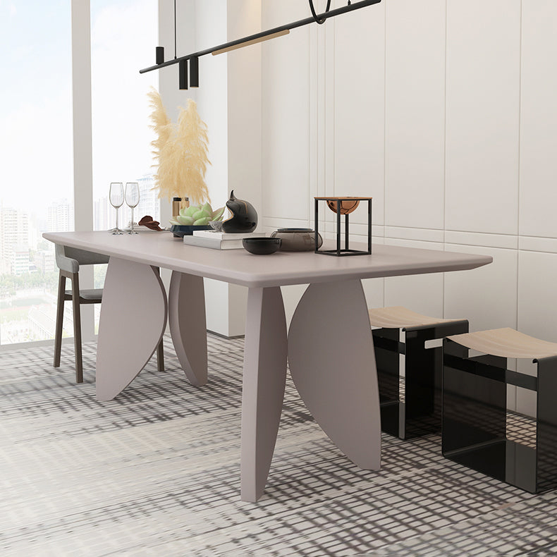 Modern Solid Wood Table for Restaurant Rectangle Dining Table with 4 Legs Clearhalo ' dining_table' 'Dining Tables & Seating' 'Dining Tables' 'furn' 'furn_dining_table' 'Furniture' 'furniture_dining_table' 'Kitchen & Dining Furniture' 'kitchen&dining_furn' 'kitchen' 'kitchen_dining_table' 4501783
