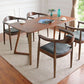 Rectangle Double Pedestal Modern Table Solid Wood Fixed Table for Home Natural 63"L x 27.6"W x 29.5"H Without Chairs Clearhalo ' dining_table' 'Dining Tables & Seating' 'Dining Tables' 'furn' 'furn_dining_table' 'Furniture' 'furniture_dining_table' 'Kitchen & Dining Furniture' 'kitchen&dining_furn' 'kitchen' 'kitchen_dining_table' 4501898