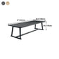 Solid Wood Modern Table for Restaurant Rectangle Dining Table with Trestle Base Clearhalo ' dining_table' 'Dining Tables & Seating' 'Dining Tables' 'furn' 'furn_dining_table' 'Furniture' 'furniture_dining_table' 'Kitchen & Dining Furniture' 'kitchen&dining_furn' 'kitchen' 'kitchen_dining_table' 4501990