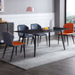 Rectangle 4 Legs Industrial Style Dining Table Sintered Stone Fixed Table for Kitchen Clearhalo ' dining_table' 'Dining Tables & Seating' 'Dining Tables' 'furn' 'furn_dining_table' 'Furniture' 'furniture_dining_table' 'Kitchen & Dining Furniture' 'kitchen&dining_furn' 'kitchen' 'kitchen_dining_table' 4502025