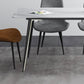 Rectangle Industrial Style Dining Table Sintered Stone Fixed Table for Kitchen Clearhalo ' dining_table' 'Dining Tables & Seating' 'Dining Tables' 'furn' 'furn_dining_table' 'Furniture' 'furniture_dining_table' 'Kitchen & Dining Furniture' 'kitchen&dining_furn' 'kitchen' 'kitchen_dining_table' 4502058