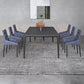 Rectangle Shape Dining Table Industrial Sintered Stone Table with 4 Legs 70.9"L x 35.4"W x 29.5"H Black Clearhalo ' dining_table' 'Dining Tables & Seating' 'Dining Tables' 'Furniture' 'furniture_dining_table' 'Kitchen & Dining Furniture' 'kitchen&dining_furn' 'kitchen' 'kitchen_dining_table' 4502071