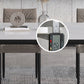 Rectangle Shape Dining Table Industrial Sintered Stone Table with 4 Legs Clearhalo ' dining_table' 'Dining Tables & Seating' 'Dining Tables' 'Furniture' 'furniture_dining_table' 'Kitchen & Dining Furniture' 'kitchen&dining_furn' 'kitchen' 'kitchen_dining_table' 4502074