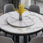 Round Dining Site Table Simplicity Style Marble Furniture with Pedestal Base Clearhalo ' dining_table' 'Dining Tables & Seating' 'Dining Tables' 'furn' 'furn_dining_table' 'Furniture' 'furniture_dining_table' 'Kitchen & Dining Furniture' 'kitchen&dining_furn' 'kitchen' 'kitchen_dining_table' 4502089