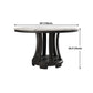 Round Dining Site Table Simplicity Style Marble Furniture with Pedestal Base Clearhalo ' dining_table' 'Dining Tables & Seating' 'Dining Tables' 'furn' 'furn_dining_table' 'Furniture' 'furniture_dining_table' 'Kitchen & Dining Furniture' 'kitchen&dining_furn' 'kitchen' 'kitchen_dining_table' 4502102