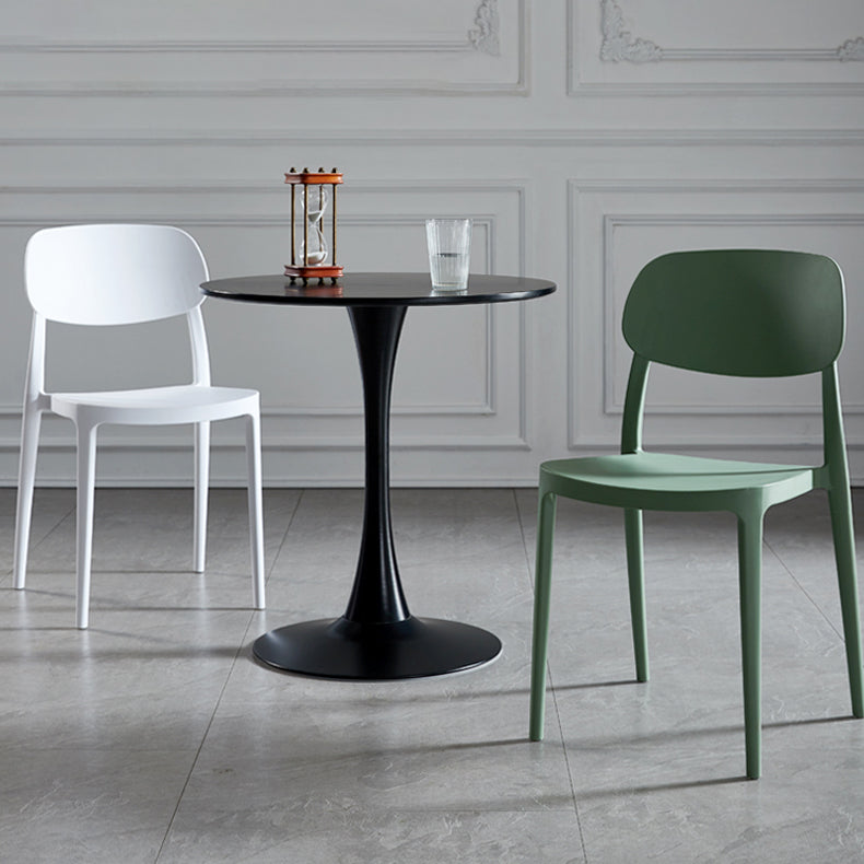 Contemporary Dining and Accent Chairs Indoor-Outdoor Open Back Dining Chair Clearhalo ' kitchen&dining_furn' 'Dining Chairs' 'Dining Tables & Seating' 'dining_chair' 'furn' 'furn_dining_chair' 'Furniture' 'furniture_dining_chair' 'Kitchen & Dining Furniture' 'kitchen' 4502108