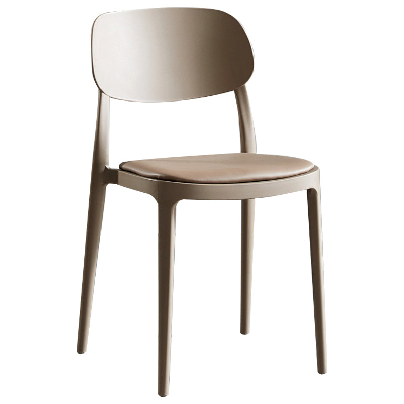 Contemporary Dining and Accent Chairs Indoor-Outdoor Open Back Dining Chair Clearhalo ' kitchen&dining_furn' 'Dining Chairs' 'Dining Tables & Seating' 'dining_chair' 'furn' 'furn_dining_chair' 'Furniture' 'furniture_dining_chair' 'Kitchen & Dining Furniture' 'kitchen' 4502113