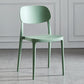 Contemporary Dining and Accent Chairs Indoor-Outdoor Open Back Dining Chair Green Plastic & Acrylic 1 Piece Clearhalo ' kitchen&dining_furn' 'Dining Chairs' 'Dining Tables & Seating' 'dining_chair' 'furn' 'furn_dining_chair' 'Furniture' 'furniture_dining_chair' 'Kitchen & Dining Furniture' 'kitchen' 4502154