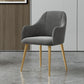Nordic Style Metal Dining Room Chairs Upholstered Side Armchair for Restaurant Use Dark Gray 1 Piece Clearhalo ' kitchen&dining_furn' 'Dining Chairs' 'Dining Tables & Seating' 'dining_chair' 'furn' 'furn_dining_chair' 'Furniture' 'furniture_dining_chair' 'Kitchen & Dining Furniture' 'kitchen' 4502177