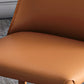 Designer Style Hotel Leather Side Chair Matte Finish Solid Back Dining Chair Clearhalo ' kitchen&dining_furn' 'Dining Chairs' 'Dining Tables & Seating' 'dining_chair' 'furn' 'furn_dining_chair' 'Furniture' 'furniture_dining_chair' 'Kitchen & Dining Furniture' 'kitchen' 4502234