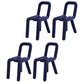 Designer Style Hotel Velvet Side Chair Matte Finish Open Back Dining Chair Royal Blue 4 Piece Set Clearhalo ' kitchen&dining_furn' 'Dining Chairs' 'Dining Tables & Seating' 'dining_chair' 'furn' 'furn_dining_chair' 'Furniture' 'furniture_dining_chair' 'Kitchen & Dining Furniture' 'kitchen' 4502428