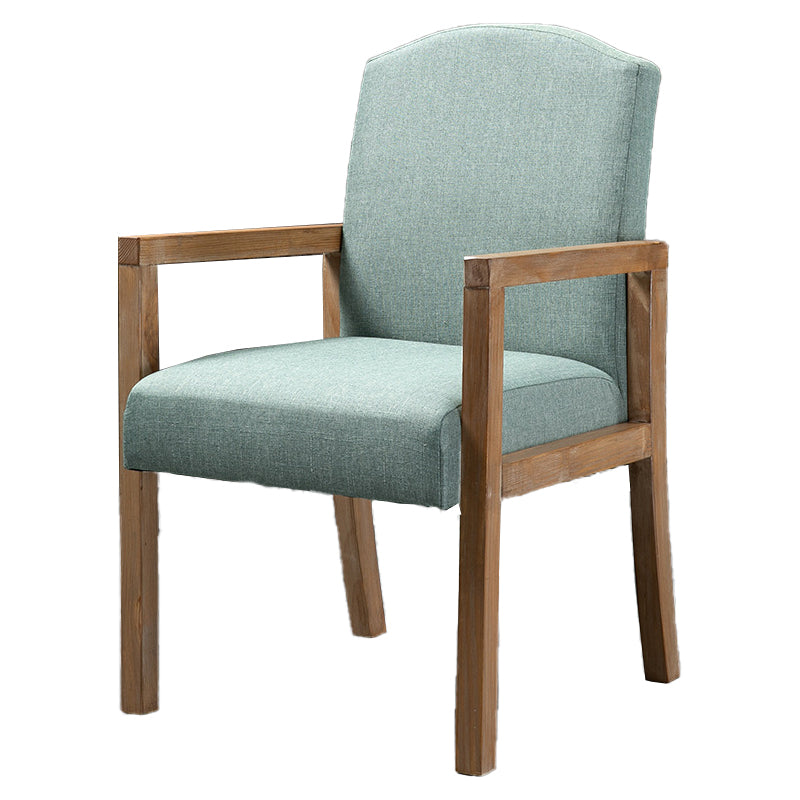 Contemporary Dining and Accent Chairs Matte Finish Parsons Arm Chair Mint Green 1 Piece Clearhalo ' kitchen&dining_furn' 'Dining Chairs' 'Dining Tables & Seating' 'dining_chair' 'furn' 'furn_dining_chair' 'Furniture' 'furniture_dining_chair' 'Kitchen & Dining Furniture' 'kitchen' 4502521