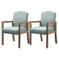 Contemporary Dining and Accent Chairs Matte Finish Parsons Arm Chair Mint Green 2 Piece Set Clearhalo ' kitchen&dining_furn' 'Dining Chairs' 'Dining Tables & Seating' 'dining_chair' 'furn' 'furn_dining_chair' 'Furniture' 'furniture_dining_chair' 'Kitchen & Dining Furniture' 'kitchen' 4502522