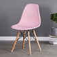 Wood Scandinavian Kitchen Dining Room Side Chair Solid Back Chair Pink 1 Piece Clearhalo ' kitchen&dining_furn' 'Dining Chairs' 'Dining Tables & Seating' 'dining_chair' 'Furniture' 'furniture_dining_chair' 'Kitchen & Dining Furniture' 'kitchen' 4502673