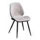 Minimalist Design Armless Solid Back Chairs Microfiber Leather Dining Side Chair Light Pink 1 Piece Clearhalo ' kitchen&dining_furn' 'Dining Chairs' 'Dining Tables & Seating' 'dining_chair' 'furn' 'furn_dining_chair' 'Furniture' 'furniture_dining_chair' 'Kitchen & Dining Furniture' 'kitchen' 4502715