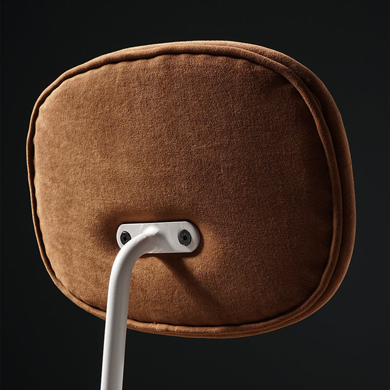 Contemporary Style Dining Chair Dining Armless Side Chair with Metal Legs Clearhalo ' kitchen&dining_furn' 'Dining Chairs' 'Dining Tables & Seating' 'dining_chair' 'furn' 'furn_dining_chair' 'Furniture' 'furniture_dining_chair' 'Kitchen & Dining Furniture' 'kitchen' 4502837