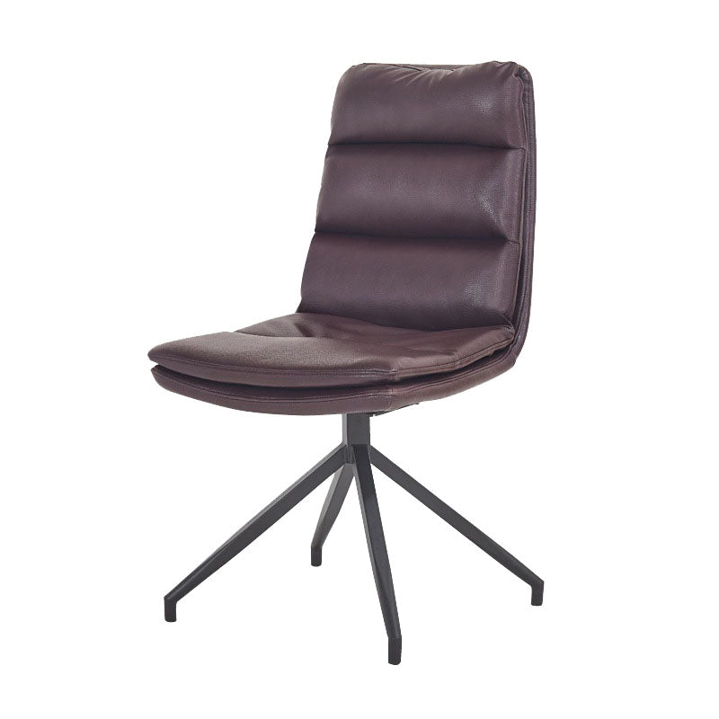 Contemporary Armless Dining Chairs Matte Finish Parsons Side Chair for Brasserie Red 1 Piece Clearhalo ' kitchen&dining_furn' 'Dining Chairs' 'Dining Tables & Seating' 'dining_chair' 'furn' 'furn_dining_chair' 'Furniture' 'furniture_dining_chair' 'Kitchen & Dining Furniture' 'kitchen' 4502893