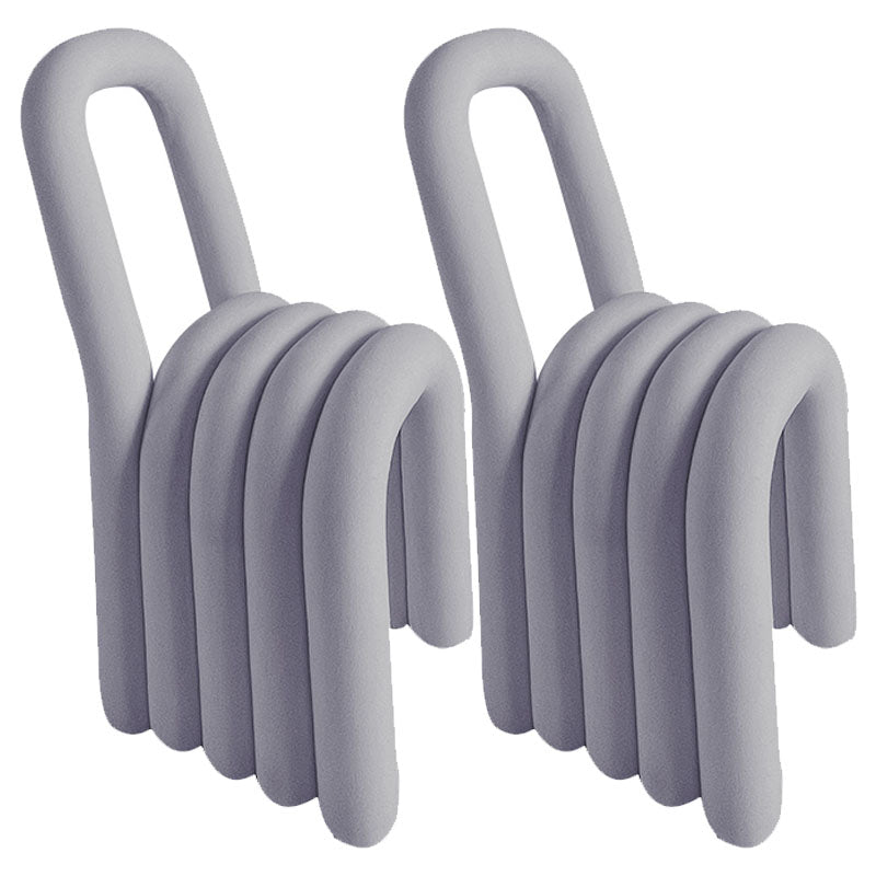 Modern Velvet Dining Side Chair Matte Finish Open Back Dining Chair for Kitchen Light Purple 2 Piece Set Clearhalo ' kitchen&dining_furn' 'Dining Chairs' 'Dining Tables & Seating' 'dining_chair' 'furn' 'furn_dining_chair' 'Furniture' 'furniture_dining_chair' 'Kitchen & Dining Furniture' 'kitchen' 4502908