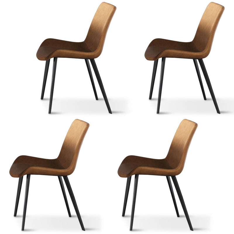 Contemporary 1/4/5/7 Pieces Dining Set Rectangle Dining Table with Pedestal Base 4 Yellow Chairs Clearhalo 'Dining Room Sets' 'Dining Tables & Seating' 'dining_room_set' 'furn' 'furn_dining_room_set' 'Furniture' 'furniture_dining_room_set' 'Kitchen & Dining Furniture' 'kitchen&dining_furn' 'kitchen' 4502945