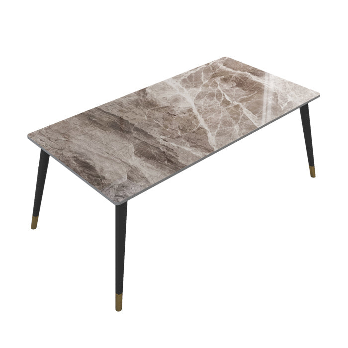 Glam 1/5/6/7 Pieces Dining Set Rectangular Dining Room Table Set Clearhalo 'Dining Room Sets' 'Dining Tables & Seating' 'dining_room_set' 'furn' 'furn_dining_room_set' 'Furniture' 'furniture_dining_room_set' 'Kitchen & Dining Furniture' 'kitchen&dining_furn' 'kitchen' 4502964