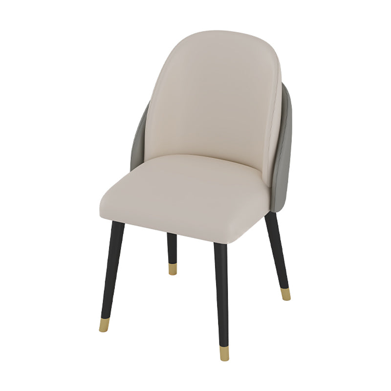 Glam 1/5/6/7 Pieces Dining Set Rectangular Dining Room Table Set 1 Beige Chair Clearhalo 'Dining Room Sets' 'Dining Tables & Seating' 'dining_room_set' 'furn' 'furn_dining_room_set' 'Furniture' 'furniture_dining_room_set' 'Kitchen & Dining Furniture' 'kitchen&dining_furn' 'kitchen' 4502969