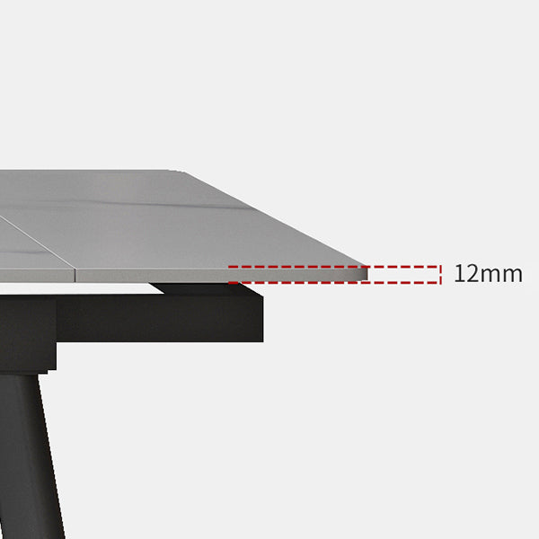 Contemporary 1/4/5/7 Pieces Dining Set Rectangle Dining Table Set with 4 Legs Clearhalo 'Dining Room Sets' 'Dining Tables & Seating' 'dining_room_set' 'furn' 'furn_dining_room_set' 'Furniture' 'furniture_dining_room_set' 'Kitchen & Dining Furniture' 'kitchen&dining_furn' 'kitchen' 4502984