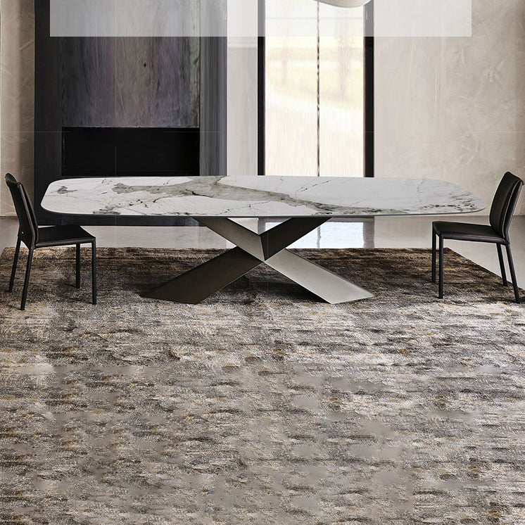 Contemporary 1/3/4 Pieces Dining Set Rectangle Dining Table Set Clearhalo 'Dining Room Sets' 'Dining Tables & Seating' 'dining_room_set' 'furn' 'furn_dining_room_set' 'Furniture' 'furniture_dining_room_set' 'Kitchen & Dining Furniture' 'kitchen&dining_furn' 'kitchen' 4503011