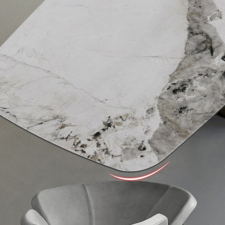 Contemporary 1/3/4 Pieces Dining Set Rectangle Dining Table Set Clearhalo 'Dining Room Sets' 'Dining Tables & Seating' 'dining_room_set' 'furn' 'furn_dining_room_set' 'Furniture' 'furniture_dining_room_set' 'Kitchen & Dining Furniture' 'kitchen&dining_furn' 'kitchen' 4503014