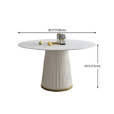 1/3/4/5/7 Pcs Metal Modern Dining Room Set with Round Pedestal Base Table Dinette Set Clearhalo 'Dining Room Sets' 'Dining Tables & Seating' 'dining_room_set' 'furn' 'furn_dining_room_set' 'Furniture' 'furniture_dining_room_set' 'Kitchen & Dining Furniture' 'kitchen&dining_furn' 'kitchen' 4503066