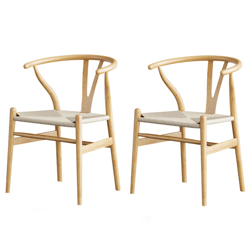 Modern 1/2/4/5 Pieces Dining Set Pine Wood Dining Table with Wooden Chairs 2 Wood Chairs Clearhalo 'Dining Room Sets' 'Dining Tables & Seating' 'dining_room_set' 'furn' 'furn_dining_room_set' 'Furniture' 'furniture_dining_room_set' 'Kitchen & Dining Furniture' 'kitchen&dining_furn' 'kitchen' 4503096