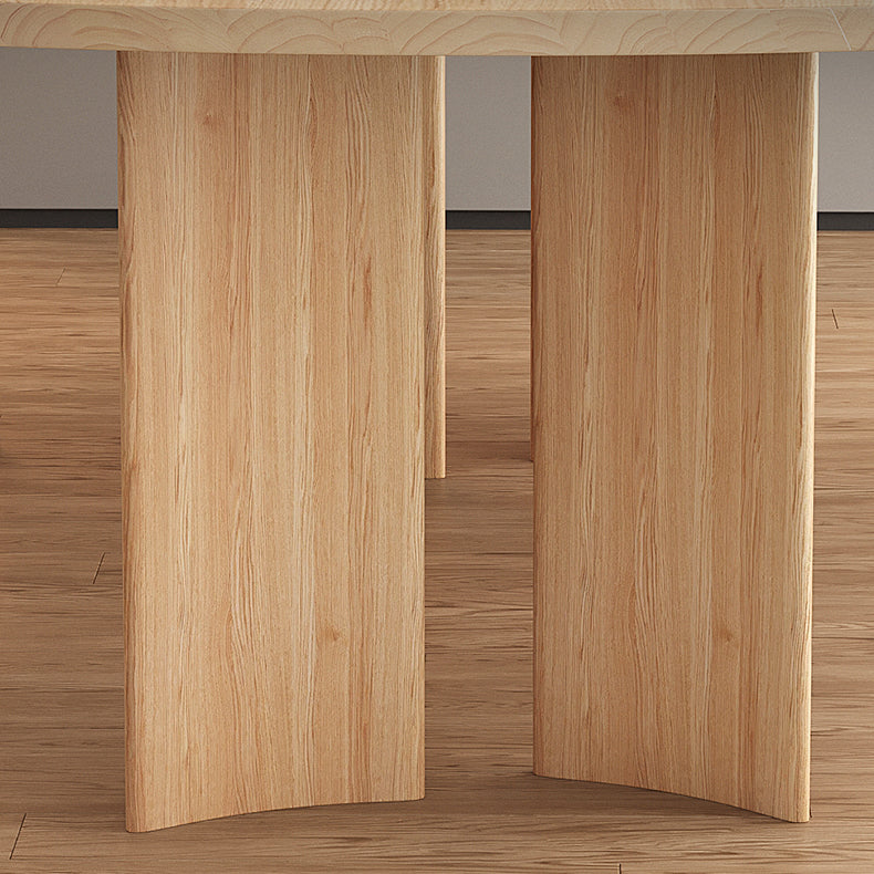 Modern 1/2/4/5 Pieces Dining Set Pine Wood Dining Table with Wooden Chairs Clearhalo 'Dining Room Sets' 'Dining Tables & Seating' 'dining_room_set' 'furn' 'furn_dining_room_set' 'Furniture' 'furniture_dining_room_set' 'Kitchen & Dining Furniture' 'kitchen&dining_furn' 'kitchen' 4503103