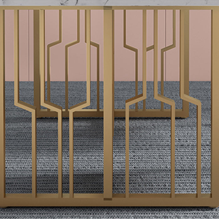 Glam 1/4/5/7 Pieces Dining Set Rectangular Standard-Height Dining Set Clearhalo 'Dining Room Sets' 'Dining Tables & Seating' 'dining_room_set' 'furn' 'furn_dining_room_set' 'Furniture' 'furniture_dining_room_set' 'Kitchen & Dining Furniture' 'kitchen&dining_furn' 'kitchen' 4503205