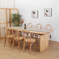 Modern 1/2/5/7 Pieces Rectangle Dining Set Pine Wood Dining Table with Chairs Clearhalo 'Dining Room Sets' 'Dining Tables & Seating' 'dining_room_set' 'furn' 'furn_dining_room_set' 'Furniture' 'furniture_dining_room_set' 'Kitchen & Dining Furniture' 'kitchen&dining_furn' 'kitchen' 4503258