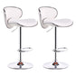 Industrial Style Bar-stool Metal Leg Leather Bucket Seat for Kitchen Bar 2 Piece Set Clearhalo 'Bar Furniture' 'Bar Stools' 'bar_stools' 'furn' 'furn_bar_stools' 'furniture_bar_stools' 'Kitchen & Dining Furniture' 'kitchen&dining_furn' 'kitchen' 'kitchen_furn' Furniture' 4503446