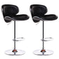Industrial Style Bar-stool Metal Leg Leather Bucket Seat for Kitchen Bar 2 Piece Set Clearhalo 'Bar Furniture' 'Bar Stools' 'bar_stools' 'furn' 'furn_bar_stools' 'furniture_bar_stools' 'Kitchen & Dining Furniture' 'kitchen&dining_furn' 'kitchen' 'kitchen_furn' Furniture' 4503449