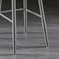 Scandinavian Style Metal Legs Bar-stool Counter Stool for Restaurant Bar (set of 2) Clearhalo 'Bar Furniture' 'Bar Stools' 'bar_stools' 'furn' 'furn_bar_stools' 'furniture_bar_stools' 'Kitchen & Dining Furniture' 'kitchen&dining_furn' 'kitchen' 'kitchen_furn' Furniture' 4503602