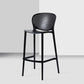 Contemporary Stackable Colorful Counter Stools Plastic Armless Indoor Bar Stool Black 1 Piece Clearhalo 'Bar Furniture' 'Bar Stools' 'bar_stools' 'furn' 'furn_bar_stools' 'furniture_bar_stools' 'Kitchen & Dining Furniture' 'kitchen&dining_furn' 'kitchen' 'kitchen_furn' Furniture' 4503633