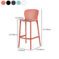 Contemporary Stackable Colorful Counter Stools Plastic Armless Indoor Bar Stool Clearhalo 'Bar Furniture' 'Bar Stools' 'bar_stools' 'furn' 'furn_bar_stools' 'furniture_bar_stools' 'Kitchen & Dining Furniture' 'kitchen&dining_furn' 'kitchen' 'kitchen_furn' Furniture' 4503655