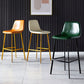 Industrial Leather Metal Counter Stools Low Back Bar Stools with Bucket Seat Clearhalo 'Bar Furniture' 'Bar Stools' 'bar_stools' 'furn' 'furn_bar_stools' 'furniture_bar_stools' 'Kitchen & Dining Furniture' 'kitchen&dining_furn' 'kitchen' 'kitchen_furn' Furniture' 4503663
