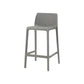 Contemporary Macron Counter Stools Armless Indoor Plastic Bar Stool for Kitchen Grey 1 Piece Counter Stool(26"H) Clearhalo 'Bar Furniture' 'Bar Stools' 'bar_stools' 'furn' 'furn_bar_stools' 'furniture_bar_stools' 'Kitchen & Dining Furniture' 'kitchen&dining_furn' 'kitchen' 'kitchen_furn' Furniture' 4503726