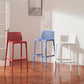 Contemporary Macron Counter Stools Armless Indoor Plastic Bar Stool for Kitchen Clearhalo 'Bar Furniture' 'Bar Stools' 'bar_stools' 'furn' 'furn_bar_stools' 'furniture_bar_stools' 'Kitchen & Dining Furniture' 'kitchen&dining_furn' 'kitchen' 'kitchen_furn' Furniture' 4503753