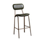 Industrial Leather Metal Counter Stools Low Back Bar Stools with 4 Legs Green 1 Piece Clearhalo 'Bar Furniture' 'Bar Stools' 'bar_stools' 'furn' 'furn_bar_stools' 'furniture_bar_stools' 'Kitchen & Dining Furniture' 'kitchen&dining_furn' 'kitchen' 'kitchen_furn' Furniture' 4503773