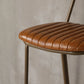Industrial Leather Metal Counter Stools Low Back Bar Stools with 4 Legs Clearhalo 'Bar Furniture' 'Bar Stools' 'bar_stools' 'furn' 'furn_bar_stools' 'furniture_bar_stools' 'Kitchen & Dining Furniture' 'kitchen&dining_furn' 'kitchen' 'kitchen_furn' Furniture' 4503785