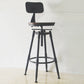 Industrial Style Metal Bar-stool with Iron Legs Counter Stool for Kitchen Bar Clearhalo 'Bar Furniture' 'Bar Stools' 'bar_stools' 'furn' 'furn_bar_stools' 'furniture_bar_stools' 'Kitchen & Dining Furniture' 'kitchen&dining_furn' 'kitchen' 'kitchen_furn' Furniture' 4503792