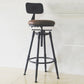 Industrial Style Metal Bar-stool with Iron Legs Counter Stool for Kitchen Bar Clearhalo 'Bar Furniture' 'Bar Stools' 'bar_stools' 'furn' 'furn_bar_stools' 'furniture_bar_stools' 'Kitchen & Dining Furniture' 'kitchen&dining_furn' 'kitchen' 'kitchen_furn' Furniture' 4503798